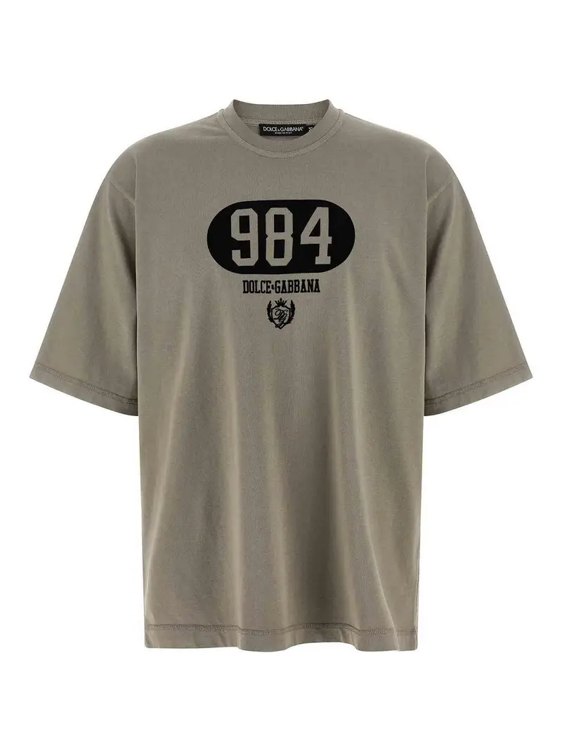 Dolce & Gabbana T-shirt Grigio 3860022