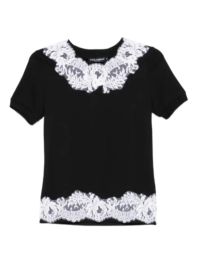 Dolce & Gabbana T-shirt Donna Nero 2188363