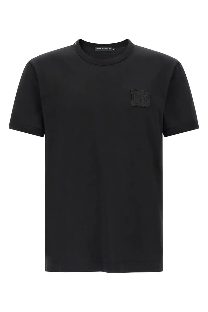 T-Shirt Patch Dg Nero