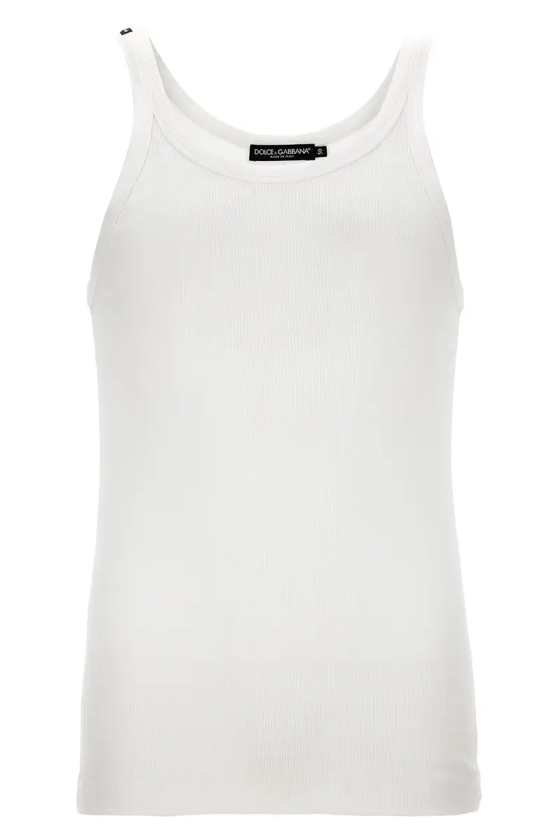 Tank Top Costine Bianco