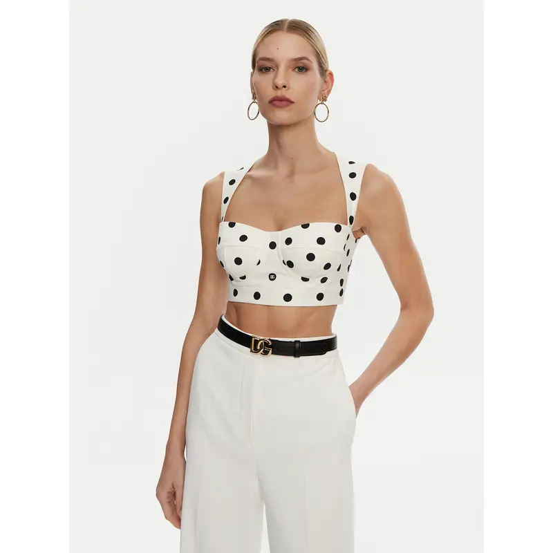 Dolce & Gabbana Top Bianco 3352064