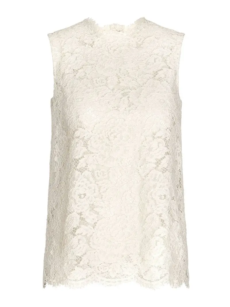 Dolce & Gabbana Top Bianco 3259624