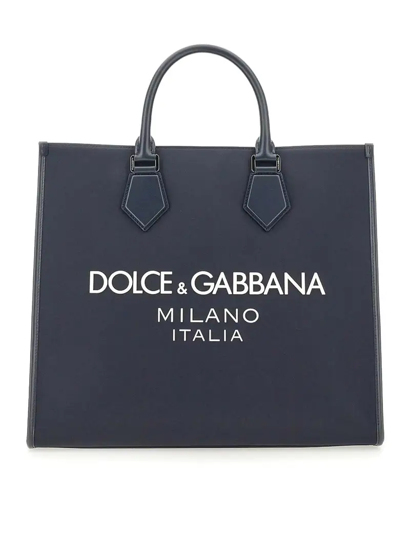 Tote misura large Blu