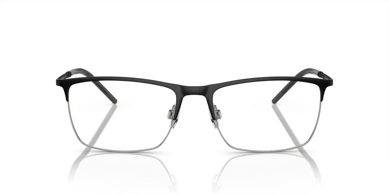 Dolce & Gabbana Uomo DG1309 1277 Montature da vista Metallo Nero Trasparente Squadrata Normale miniatura 2