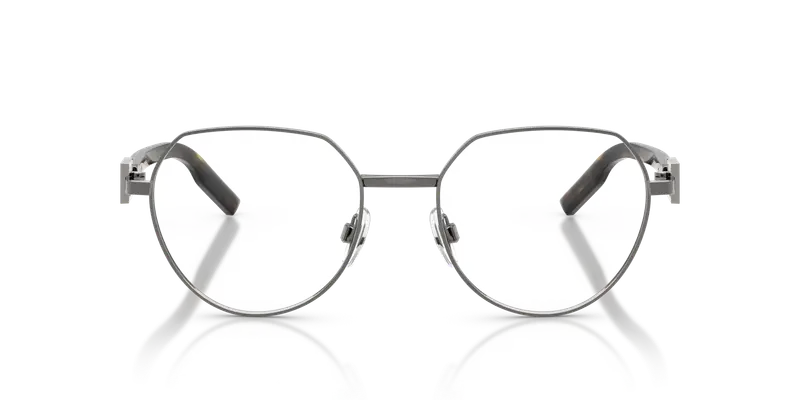 Dolce & Gabbana Uomo DG1362 1335 Montature da vista Metallo Marrone Trasparente Pantos Normale miniatura 2