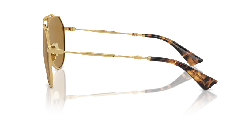 Dolce & Gabbana Occhiali da sole Uomo Marrone 836076 miniatura 3