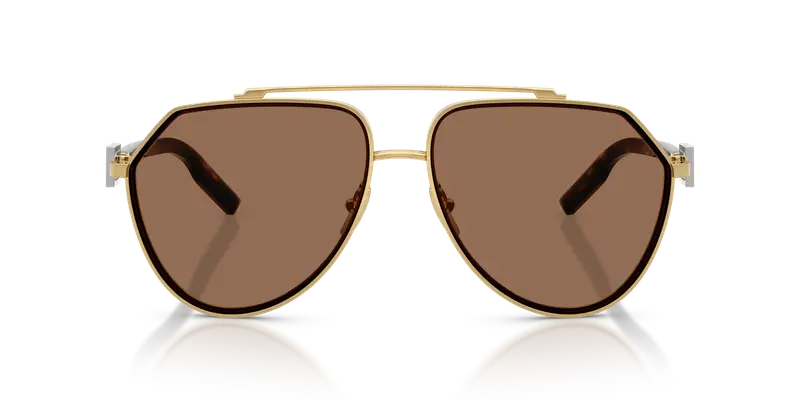 Dolce & Gabbana Occhiali da sole Uomo Marrone 847153 miniatura 2