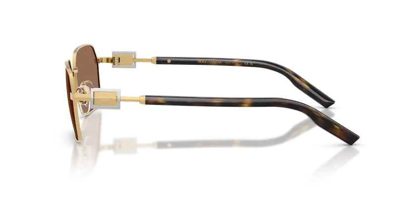 Dolce & Gabbana Occhiali da sole Uomo Marrone 847157 miniatura 3