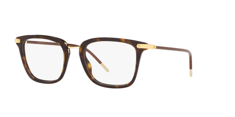 Dolce & Gabbana Uomo DG3319 502 Montature da vista Plastica Havana Squadrata