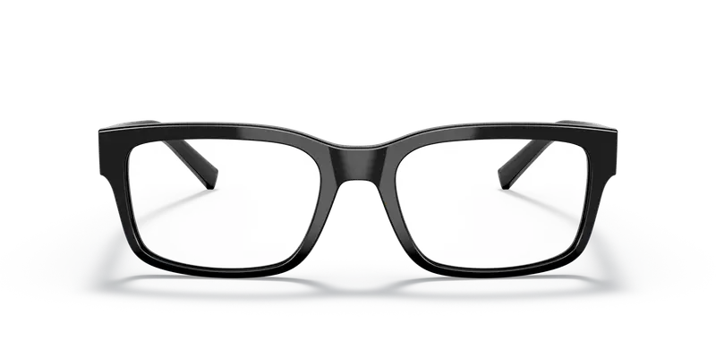 Dolce & Gabbana Uomo DG3352 501 Montature da vista Acetato Nero Trasparente Squadrata Normale miniatura 2