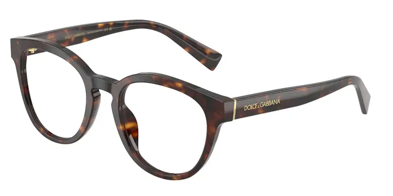 Dolce & Gabbana Uomo DG3421  502 Montature da vista Acetato Tartaruga Trasparente Pantos Normale