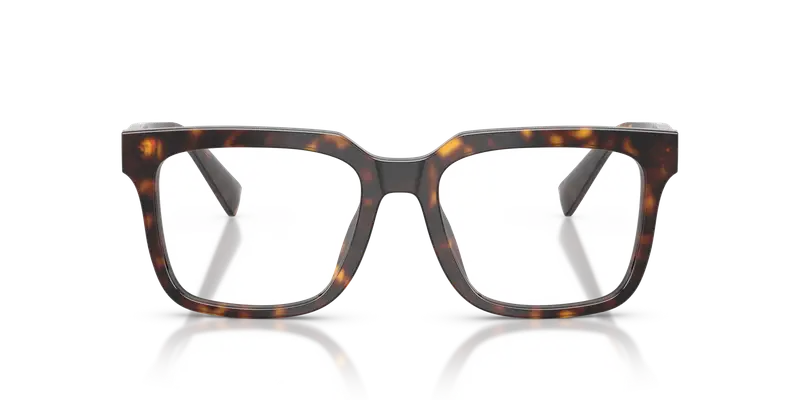 Dolce & Gabbana Uomo DG3422 502 Montature da vista Acetato Tartaruga Trasparente Squadrata Normale miniatura 2