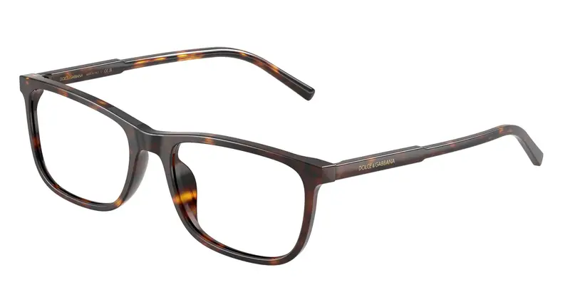 Dolce & Gabbana Uomo DG3427  502 Montature da vista Acetato Tartaruga Trasparente Squadrata Normale