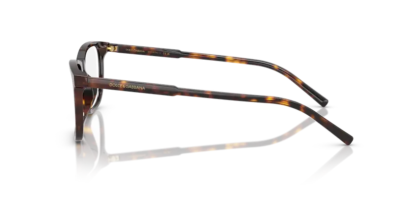 Dolce & Gabbana Uomo DG3427 502 Montature da vista Acetato Tartaruga Trasparente Squadrata Normale miniatura 3