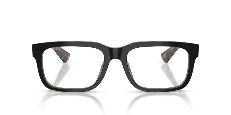 Uomo DG3432 3417 Montature da vista Acetato Nero Trasparente Squadrata Normale miniatura 3