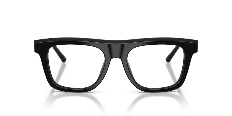 Uomo DG3434 501 Montature da vista Acetato Nero Trasparente Squadrata Normale miniatura 3