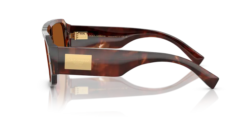 Dolce & Gabbana Occhiali da sole Uomo Marrone 838258 miniatura 3