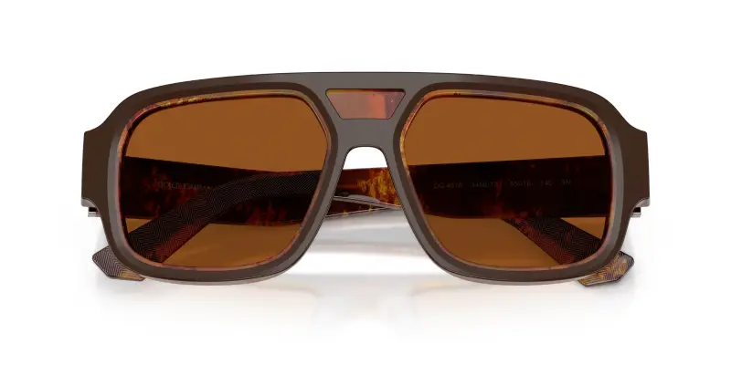 Dolce & Gabbana Occhiali da sole Uomo Marrone 2912467 miniatura 2