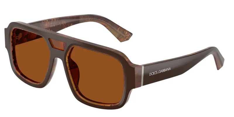 Dolce & Gabbana Occhiali da sole Uomo Marrone 2912467