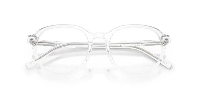 Uomo Dolce & Gabbana DG3444 3133 Montature da vista Acetato Trasparente Trasparente Pantos Normale miniatura 2
