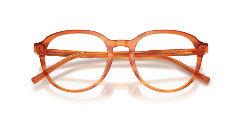 Uomo Dolce & Gabbana DG3444 3483 Montature da vista Acetato Marrone Trasparente Pantos Normale miniatura 2