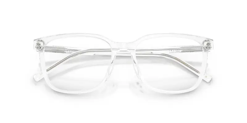 Uomo Dolce & Gabbana DG3445 3133 Montature da vista Acetato Trasparente Trasparente Squadrata Normale miniatura 2