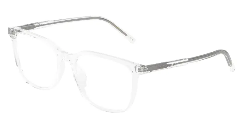 Uomo Dolce & Gabbana DG3445 3133 Montature da vista Acetato Trasparente Trasparente Squadrata Normale