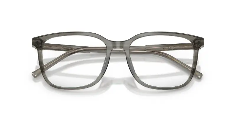 Uomo Dolce & Gabbana DG3445 3479 Montature da vista Acetato Grigio Trasparente Squadrata Normale miniatura 2