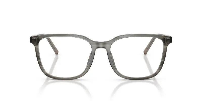 Uomo Dolce & Gabbana DG3445 3479 Montature da vista Acetato Grigio Trasparente Squadrata Normale miniatura 3