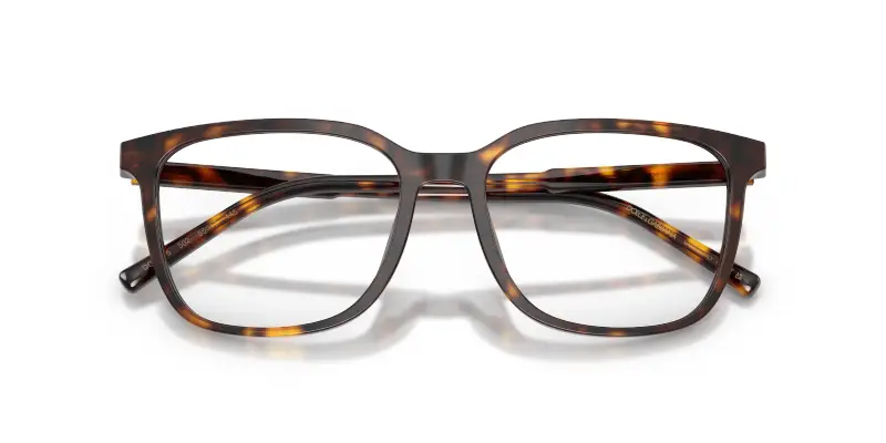 Uomo Dolce & Gabbana DG3445 502 Montature da vista Acetato Tartaruga Trasparente Squadrata Normale miniatura 2