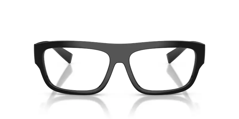 Uomo Dolce & Gabbana DG5114 501 Montature da vista Iniettato Nero Trasparente Squadrata Normale miniatura 3