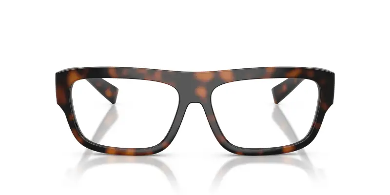 Uomo Dolce & Gabbana DG5114 502 Montature da vista Iniettato Tartaruga Trasparente Squadrata Normale miniatura 3