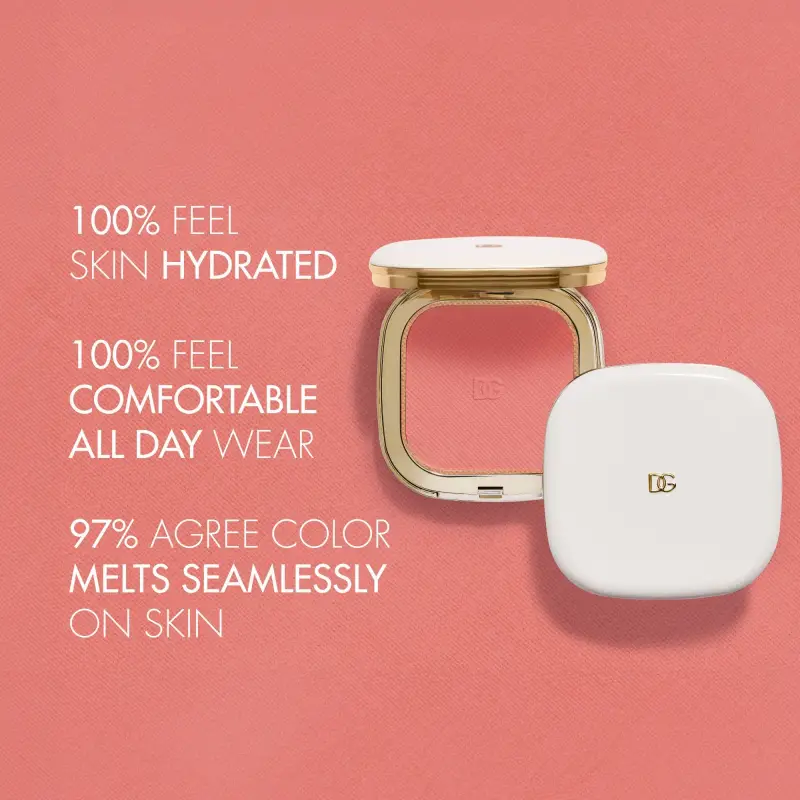 Viso Cheeks&Eyes Match Poudre blush e ombretto a lunga tenuta 02 Joyful Peach - Sfumature tonalità albicocca - Blush, Ombretti miniatura 4