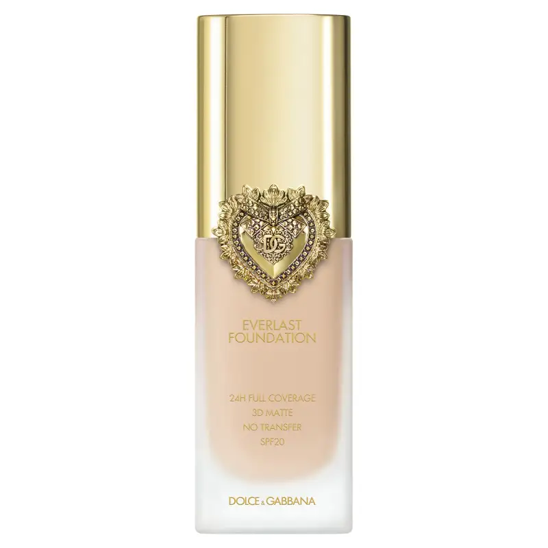 Viso Everlast Foundation Alta coprenza 24 ORE Effetto opaco 3D No transfer SPF20 PA+++ 07N Light - Sottotono neutro giallo - Fondoti