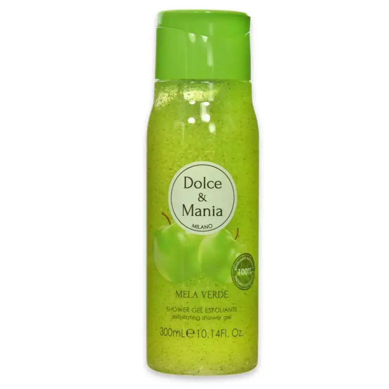 gel doccia scrub 300ml mela verde