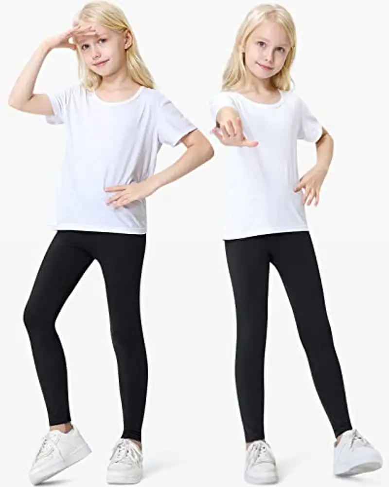 Domee Leggings Bambina Nero 1245885 miniatura 2