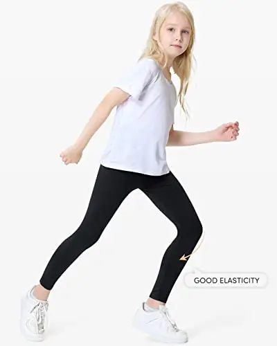 Domee Leggings Bambina Nero 2695828 miniatura 3