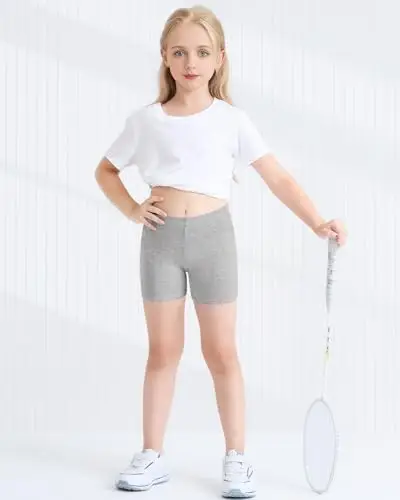 Domee Leggings Bambina Grigio 2695936 miniatura 2