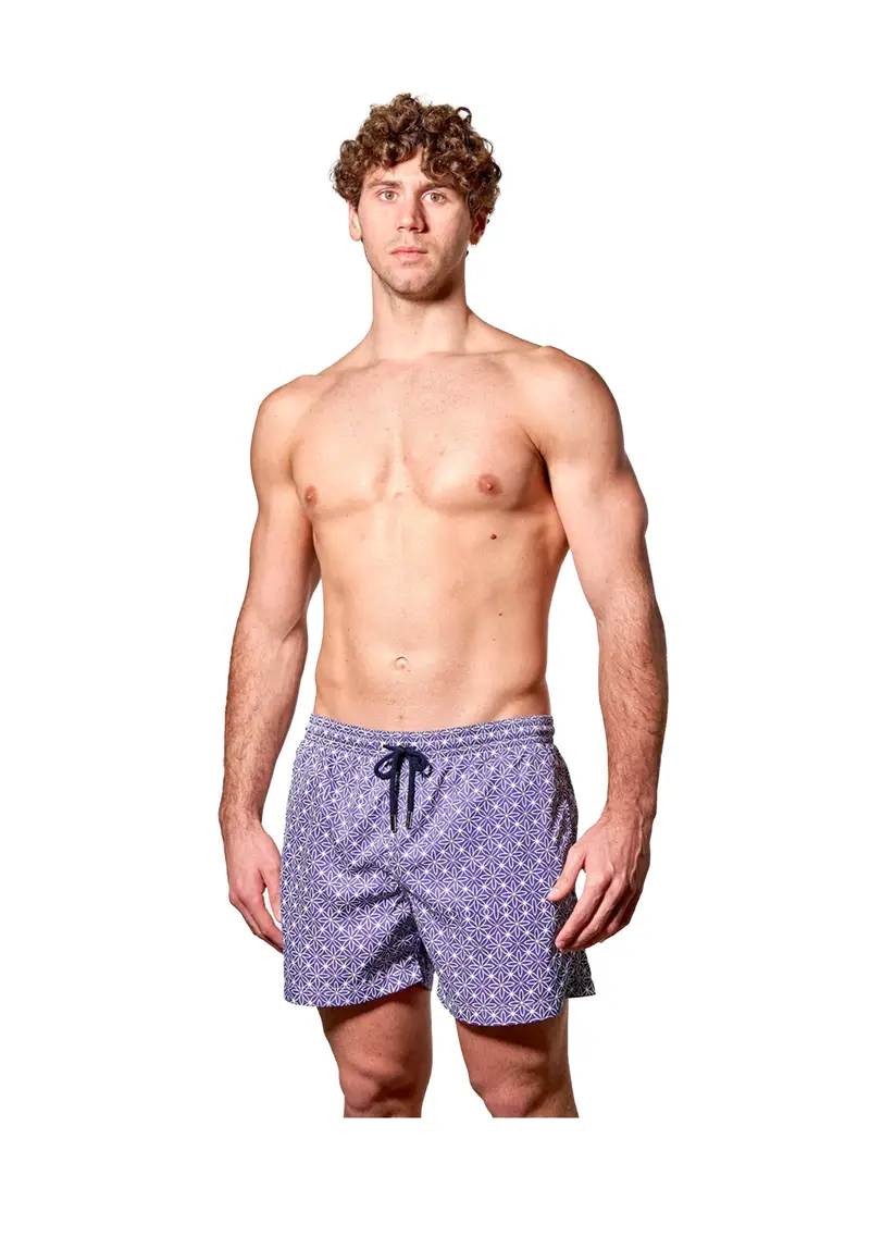 DON PEPÈ - Costume Shorts Violet miniatura 2