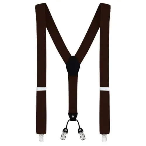 DonDon Bretelle Uomo Rosso 3362250 miniatura 2