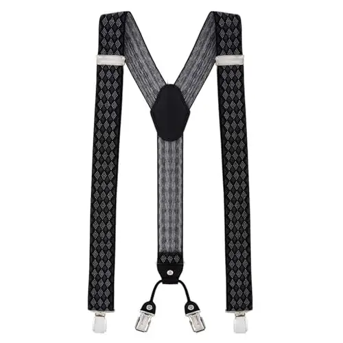 DonDon Bretelle Uomo Rosso 3362254 miniatura 2