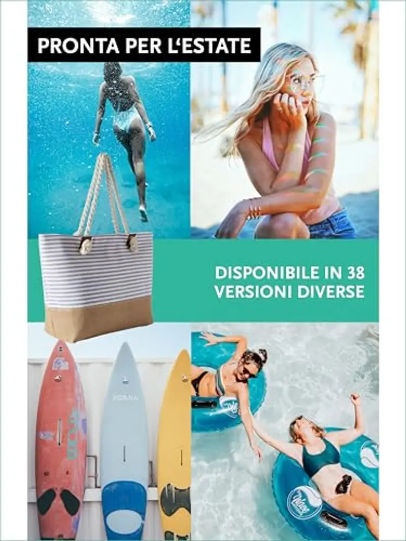 DonDon Borsa a tracolla Azzurro 758086 miniatura 5