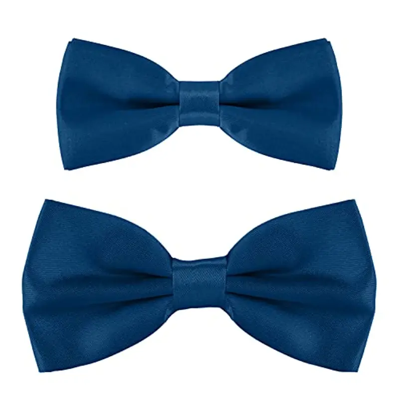 DonDon set papillon abbinati padre-figlio, già annodati e regolabili