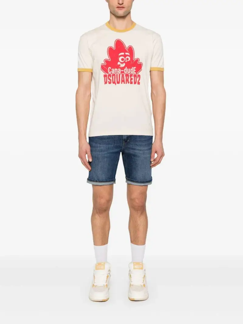 Bermuda Derick denim scuro miniatura 3