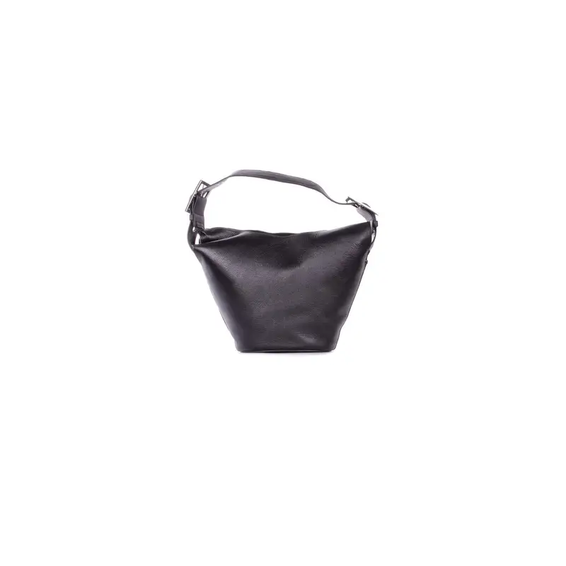 Borsa Donna DONDUP Nero Small hobo in pelle