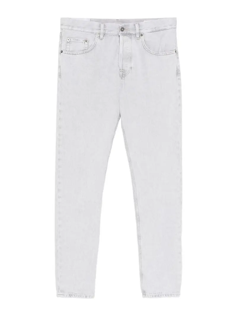 Jeans Icon Regular Di Colore Azzurro Grigio