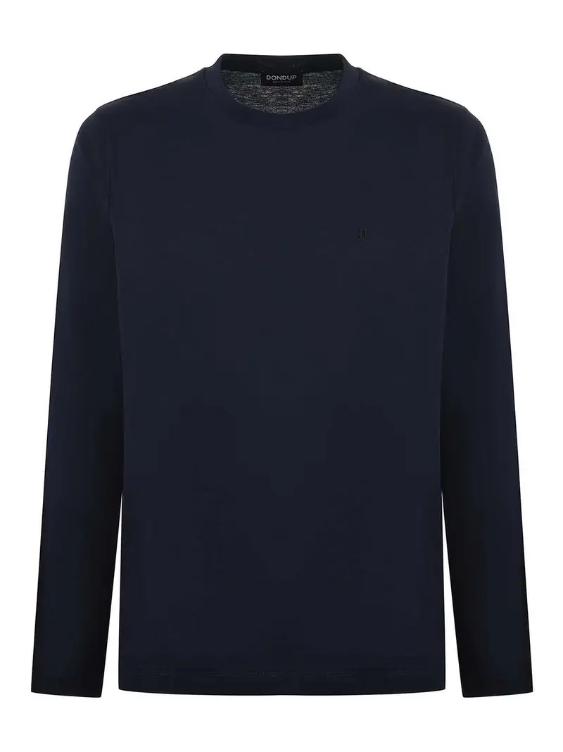 Maglietta in cotone Blu