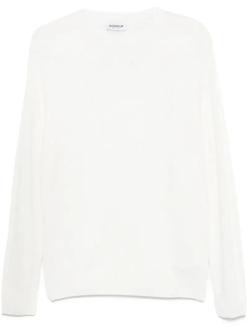 Maglione bianco in lana