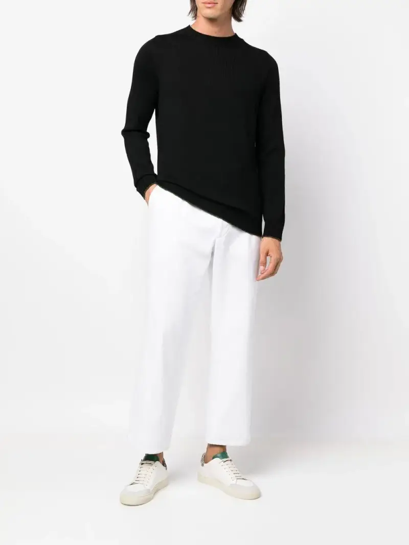 Maglione nero mini placchetta retro miniatura 3