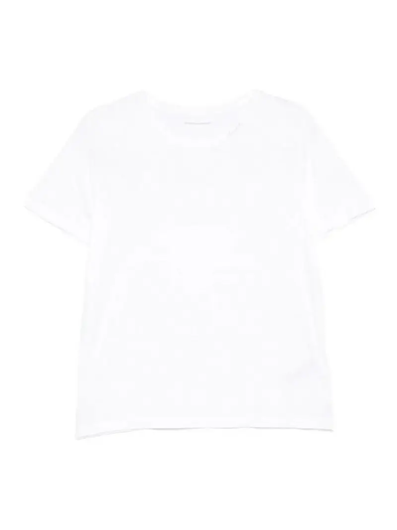 Maglione slim girocollo Bianco